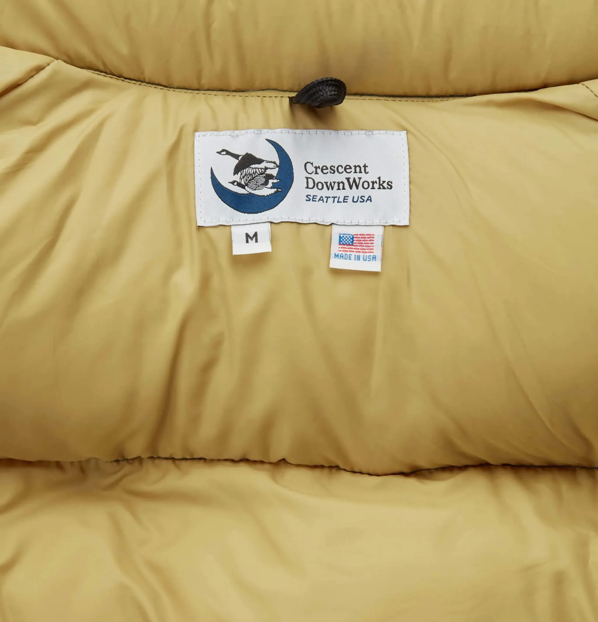 CRESCENT DOWN WORKS Down Sweater Jacket Olive* Coats & Jackets