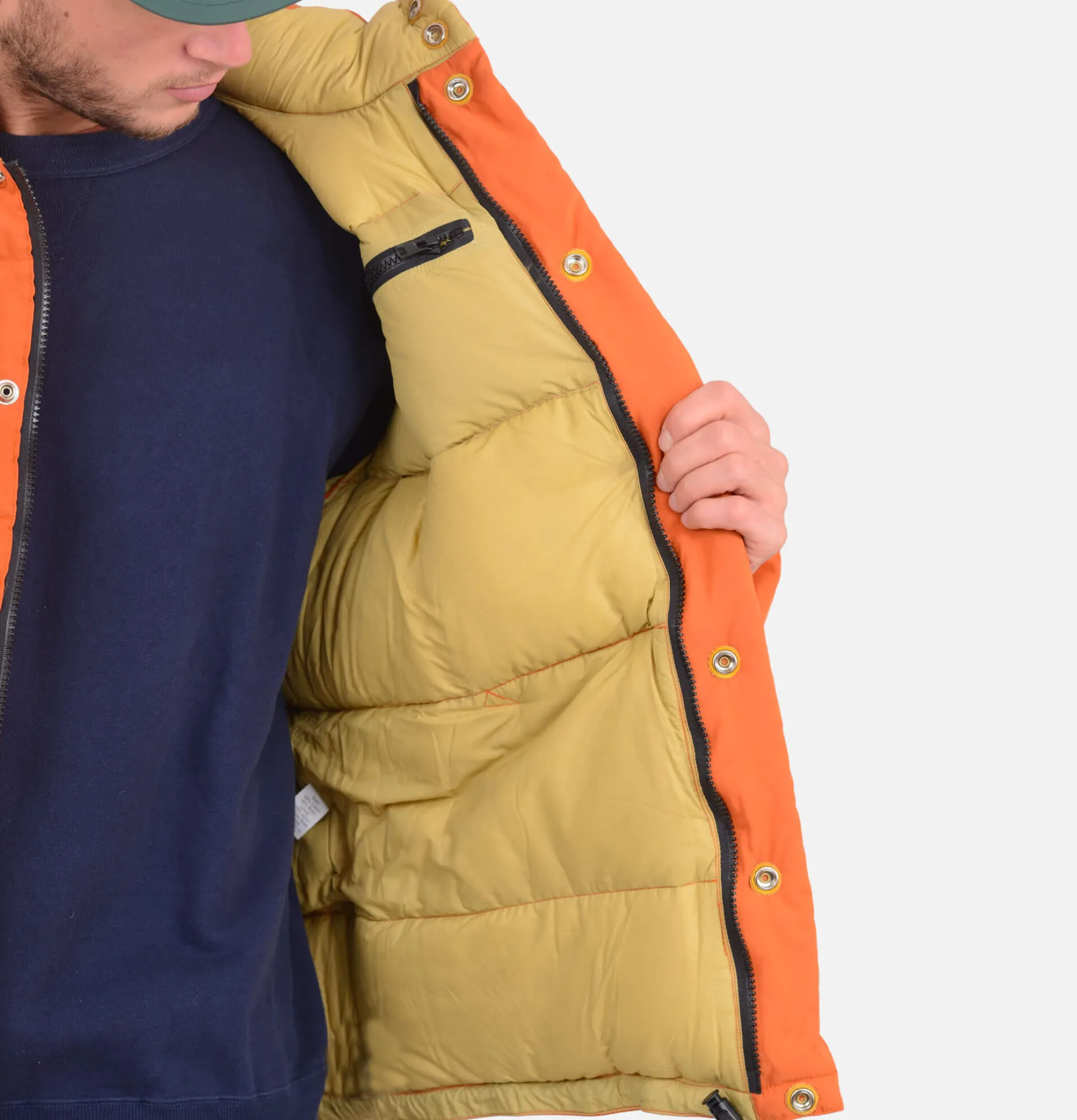 CRESCENT DOWN WORKS Down Sweater Jacket Rust* Coats & Jackets