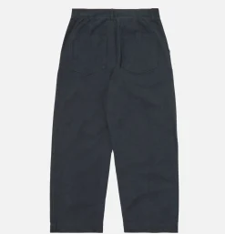 UNIVERSAL WORKS Duke Pant Cotton Navy* Trousers