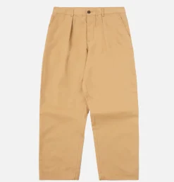 UNIVERSAL WORKS Duke Pant Polytech Sand* Trousers