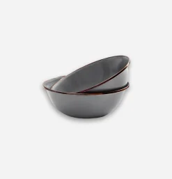 BAREBONES Enamel Bowl Set x 2 Grey* Outdoor