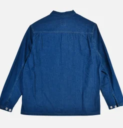 FOB FACTORY F2442 Denim Us Army Shirt P/o* Shirts & Polos