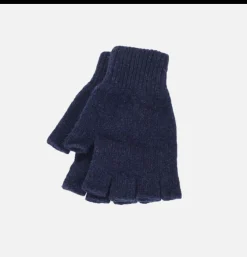 ROBERT MACKIE Fingerless Gloves Navy* Gloves • Beanies • Scarves