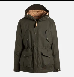 MANIFATTURA CECCARELLI Fisherman Down Parka Chocolate* Coats & Jackets