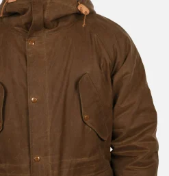 MANIFATTURA CECCARELLI Fisherman Parka Dark Tan* Coats & Jackets