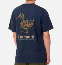 CARHARTT WIP Fold Duck Tee Air Force Blue* T-shirts