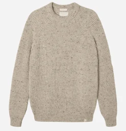 PEREGRINE Ford Crew Oatmeal* Knitwear