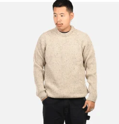 PEREGRINE Ford Crew Oatmeal* Knitwear