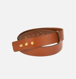 L'ANGUILLE Gropius Cappuccino Belt* Belts