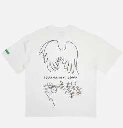 DEUS Hauntology Tee Vintage White* T-shirts