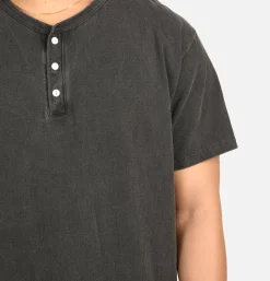 GOOD ON Henley Tee Black* T-shirts