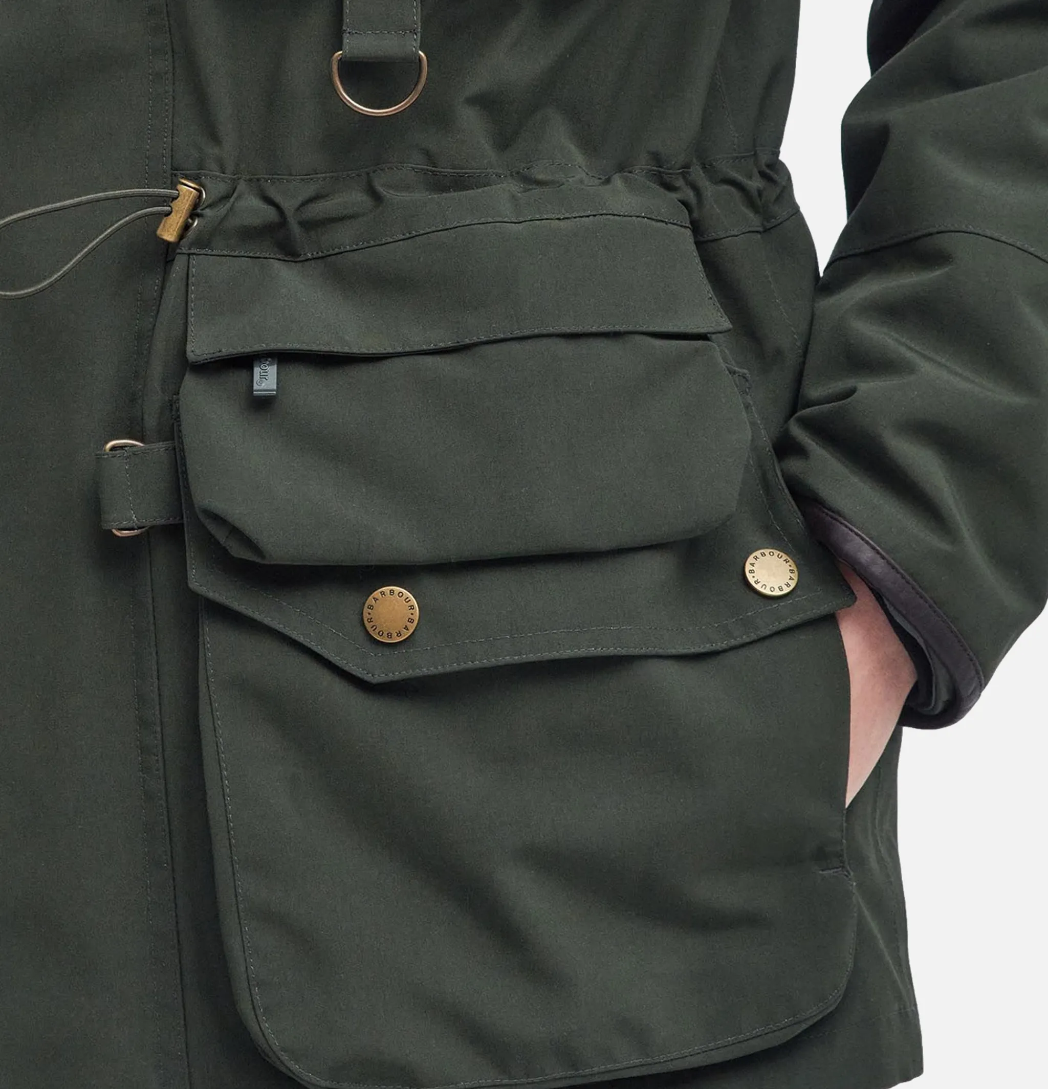 BARBOUR Heritage Dryfly Waterproof Sage* Coats & Jackets