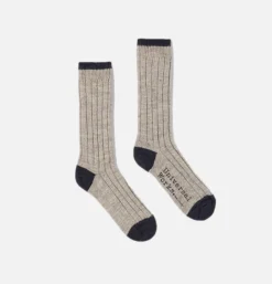 UNIVERSAL WORKS Hike Sock Wool Stone* Socks