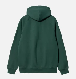 CARHARTT WIP Hooded Chase Jacket Discovery Green* Sweatshirts & Fleeces