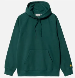 CARHARTT WIP Hoodie Chase Sweat Botanic Green* Sweatshirts & Fleeces