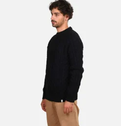PEREGRINE Hudson Knit Aran Navy* Knitwear