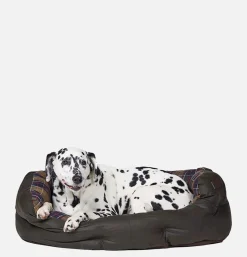 BARBOUR 35in Luxury Dog Bed Tartan* Maison