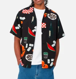 CARHARTT WIP Isis Maria Dinner Shirt Black* Shirts & Polos