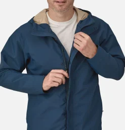 PATAGONIA Jackson Glacier Rain Jacket Blue* Coats & Jackets