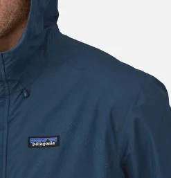 PATAGONIA Jackson Glacier Rain Jacket Blue* Coats & Jackets