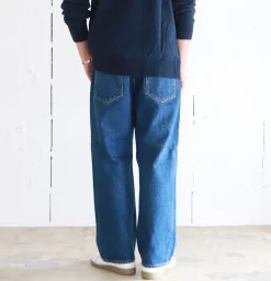 HATSKI Jean 22003 Wide Used Blue* Jeans