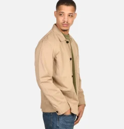 PORTUGUESE FLANNEL Labura Jacket Sand* Veste