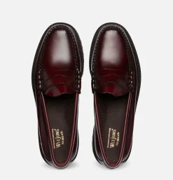 G.H. BASS Larson 90's Penny Loafer Wine* Mocassins
