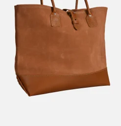 HERITAGE LEATHER COMPANY Latigo Leather Tote Bag* Tote-bags