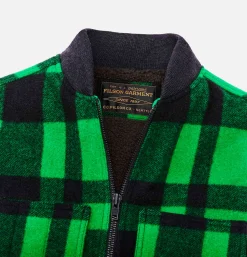 FILSON Lined Mackinaw Wool Vest Green* Veste|Coats & Jackets