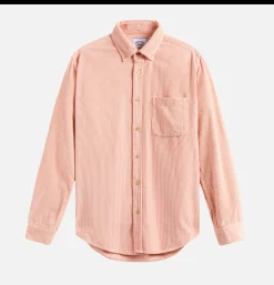 PORTUGUESE FLANNEL Lobo Cord Shirt Old Rose* Shirts & Polos