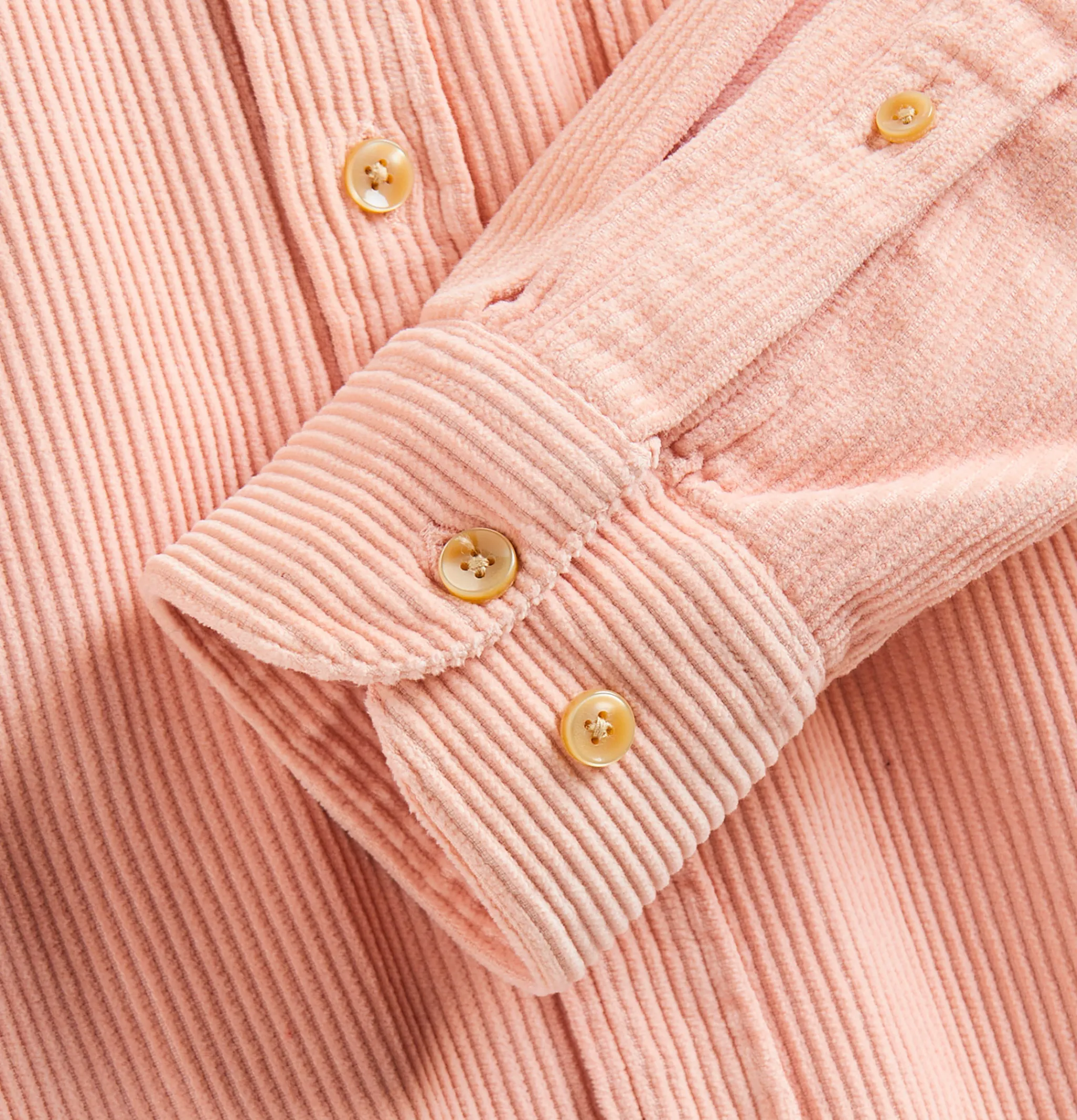 PORTUGUESE FLANNEL Lobo Cord Shirt Old Rose* Shirts & Polos