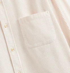 PORTUGUESE FLANNEL Lobo Ecru Shirt* Shirts & Polos