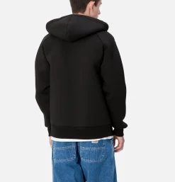 CARHARTT WIP Lux Hooded Jacket Black* Sweatshirts & Fleeces