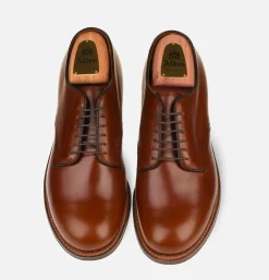 ALDEN SHOE CO M1403 - Plain Toe Blucher Ox Brown* Shoes