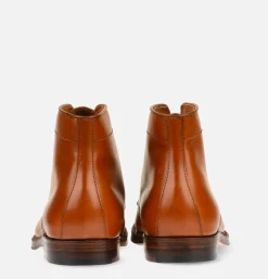 ALDEN SHOE CO M1811 - Plain Toe Blucher Tan* Boots