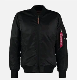 ALPHA INDUSTRIES MA-1 Flight Bomber Black* Coats & Jackets
