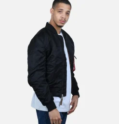 ALPHA INDUSTRIES MA-1 Flight Bomber Black* Coats & Jackets