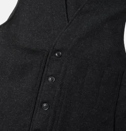 FILSON Mackinaw Wool Vest Charcoal* Veste