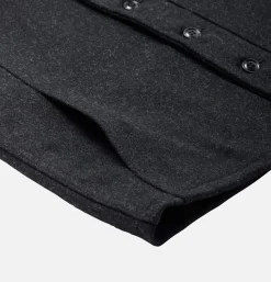 FILSON Mackinaw Wool Vest Charcoal* Veste