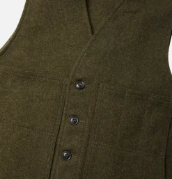 FILSON Mackinaw Wool Vest Forest Green* Veste