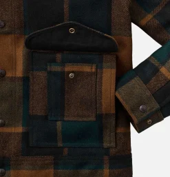 FILSON Mackinaw Wool Work Plaid Green* Coats & Jackets