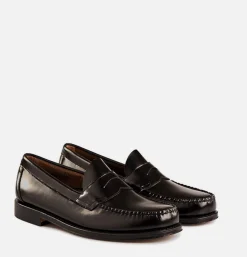 G.H. BASS Mens Mocassin Penny Logan Black* Mocassins