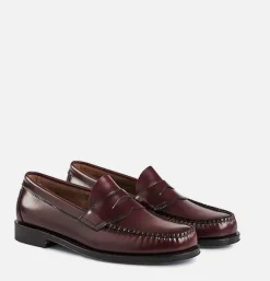 G.H. BASS Mens Penny Logan Wine* Mocassins