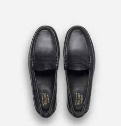 G.H. BASS Mens Weejun Soft Black* Mocassins