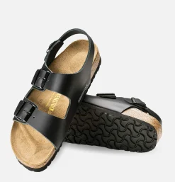 BIRKENSTOCK Milano Black Sandals*Women Sandales|Sandals