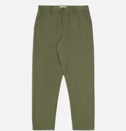 UNIVERSAL WORKS Military Chino Twill Lt Olive* Chinos