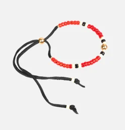 KOBASHI STUDIO 5mm Red X Black Bracelet* Accessoires
