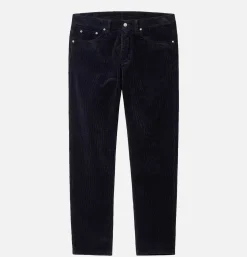 CARHARTT WIP Newel Cord Pant Dark Navy* Trousers