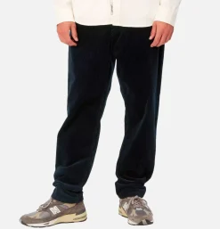 CARHARTT WIP Newel Cord Pant Dark Navy* Trousers