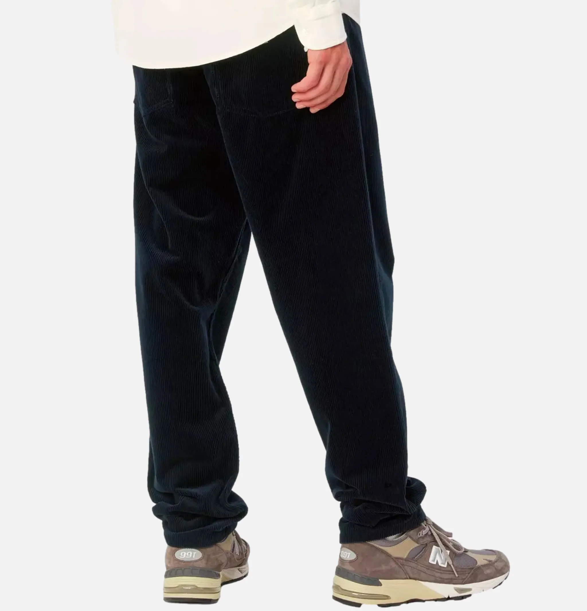 CARHARTT WIP Newel Cord Pant Dark Navy* Trousers